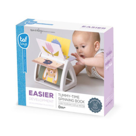 TAF TOYS KSIĄŻECZKA OBRACAJĄCA SIĘ TUMMY TIME