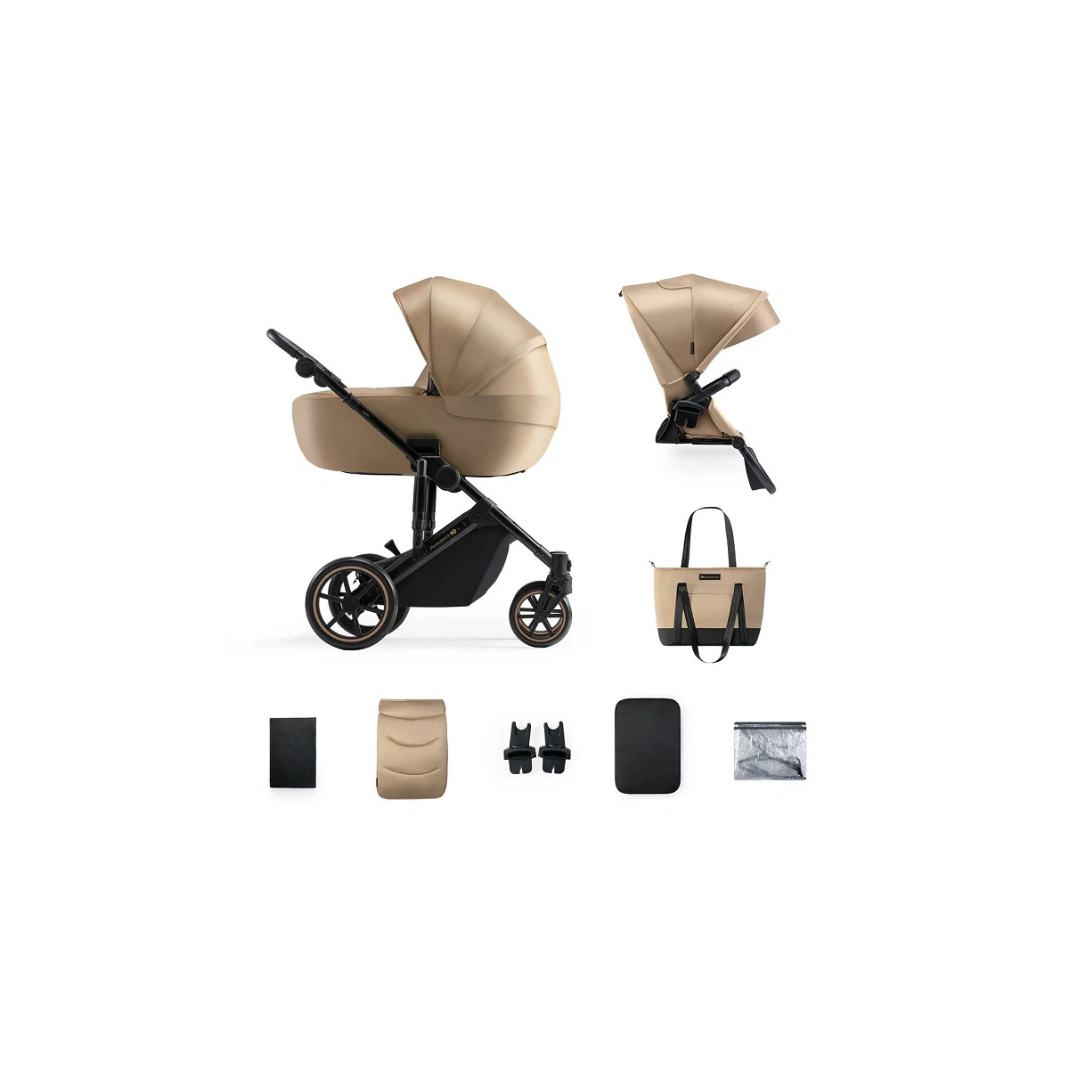 KINDERKRAFT PRIME 2 2W1 SANDROSE BEIGE