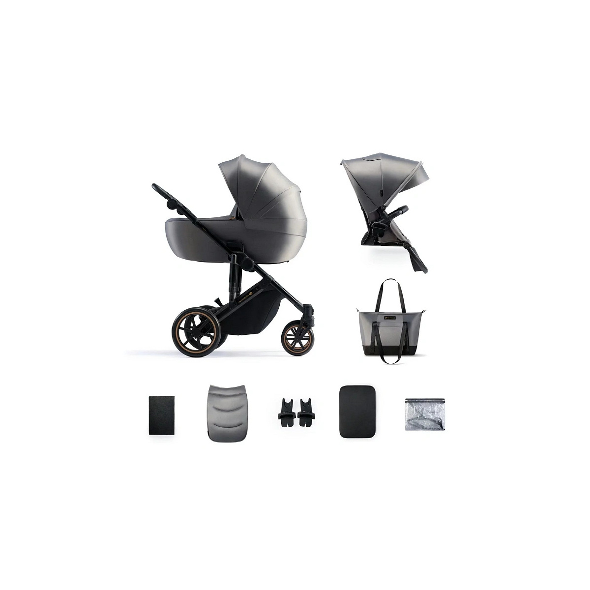 KINDERKRAFT PRIME 2 2W1 SHADOW GREY