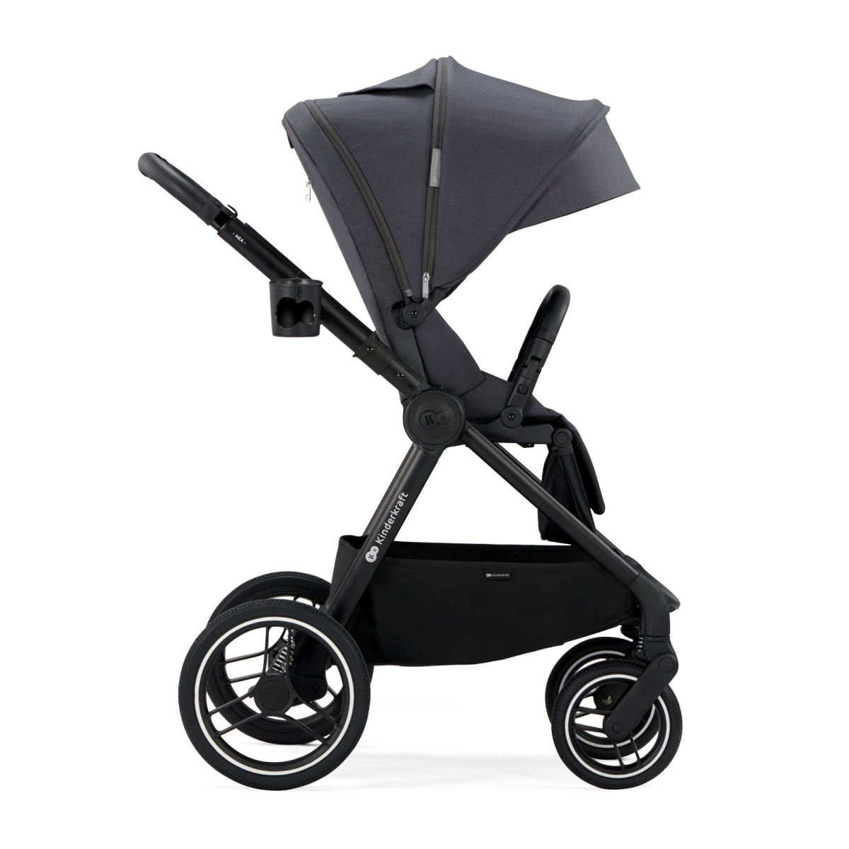 KINDERKRAFT NEA 2W1 DEEP GREY