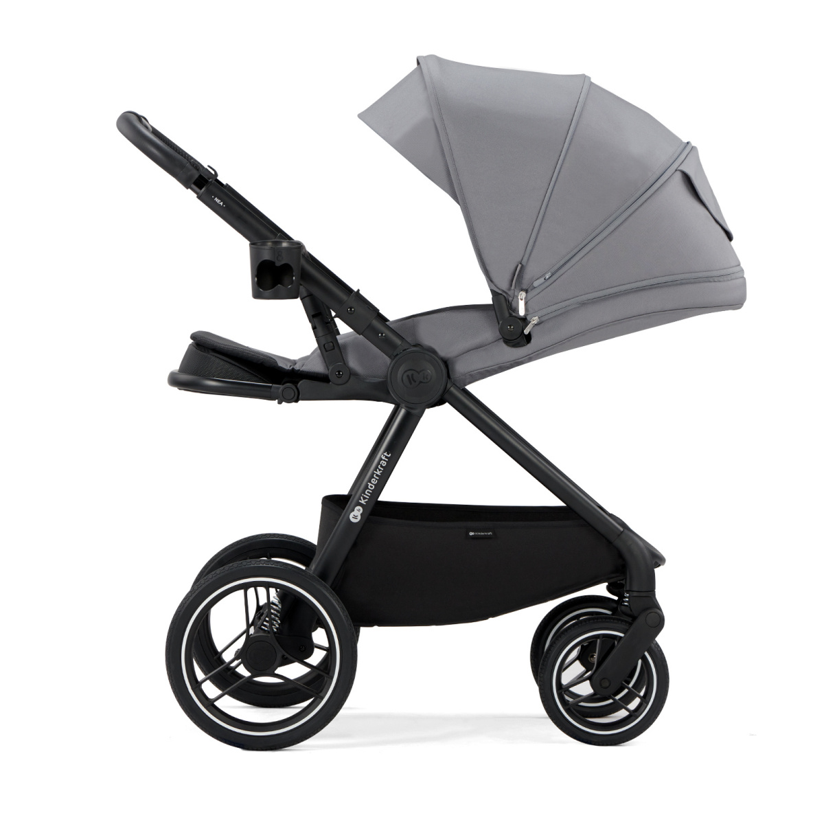 KINDERKRAFT NEA 2W1 PLATINUM GREY