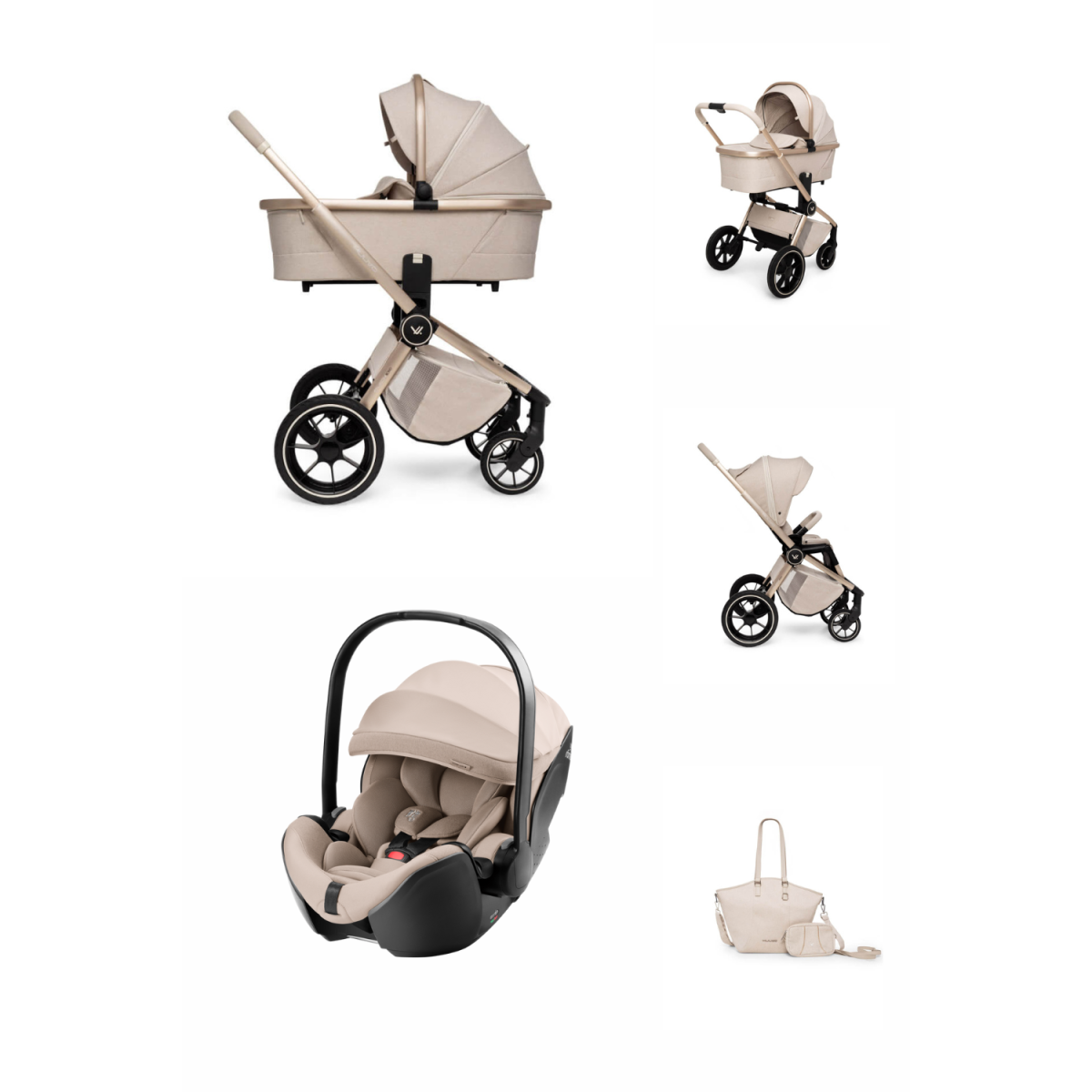 ZESTAW 3W1 MUUVO BOHO + BRITAX BABY SAFE PRO