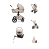 ZESTAW 4W1 MUUVO BOHO BROWN + BRITAX BABY SAFE PRO + BAZA OBROTOWA ISOFIX