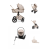 ZESTAW 4W1 MUUVO BOHO BEIGE + BRITAX BABY SAFE PRO + BAZA OBROTOWA ISOFIX