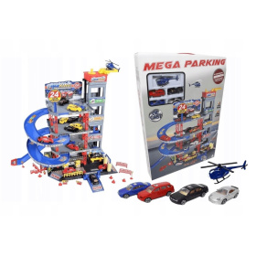 NORIMPEX PARKING 4 POZIOMY+4 AUTA+ 1 HELIKOPTER