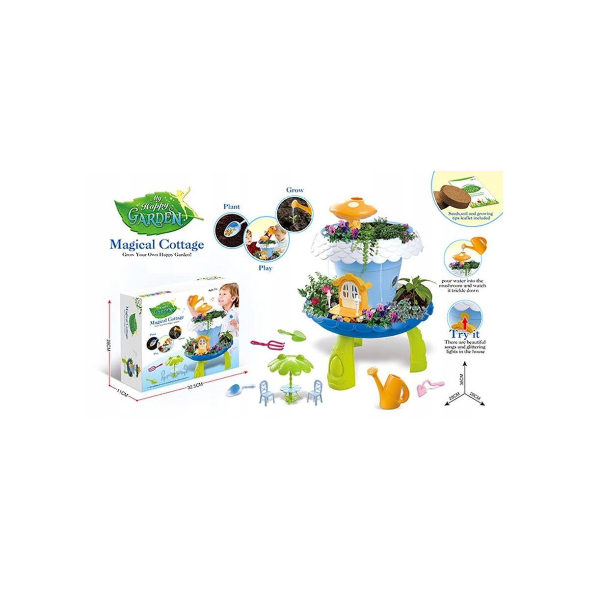 NORIMPEX ZESTAW OGRODNIKA NIEBIESKI