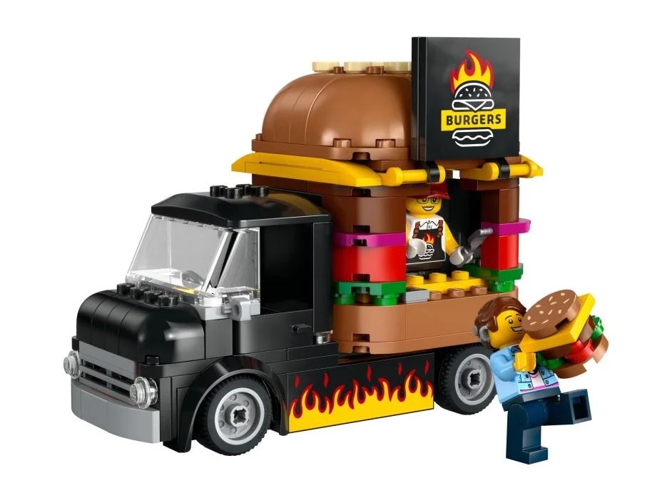 LEGO 60404 CIĘŻARÓWKA Z BURGERAMI