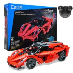 *****Cada Klocki Wyścigówka czerw.C51009W 54594