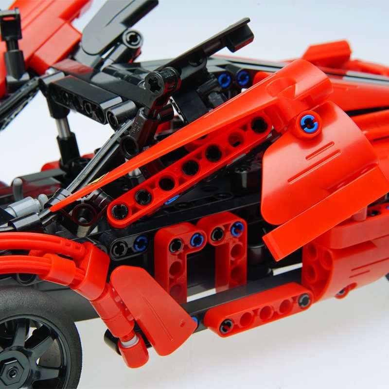 *****Cada Klocki Wyścigówka czerw.C51009W 54594