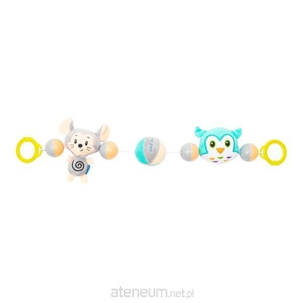 BABY MIX ZABAWKA DO WÓZKA MYSZKA I SOWA
