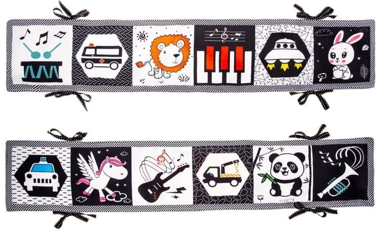 BOCIOLAND KSIĄŻECZKA KONTRASTOWA KRÓLICZEK