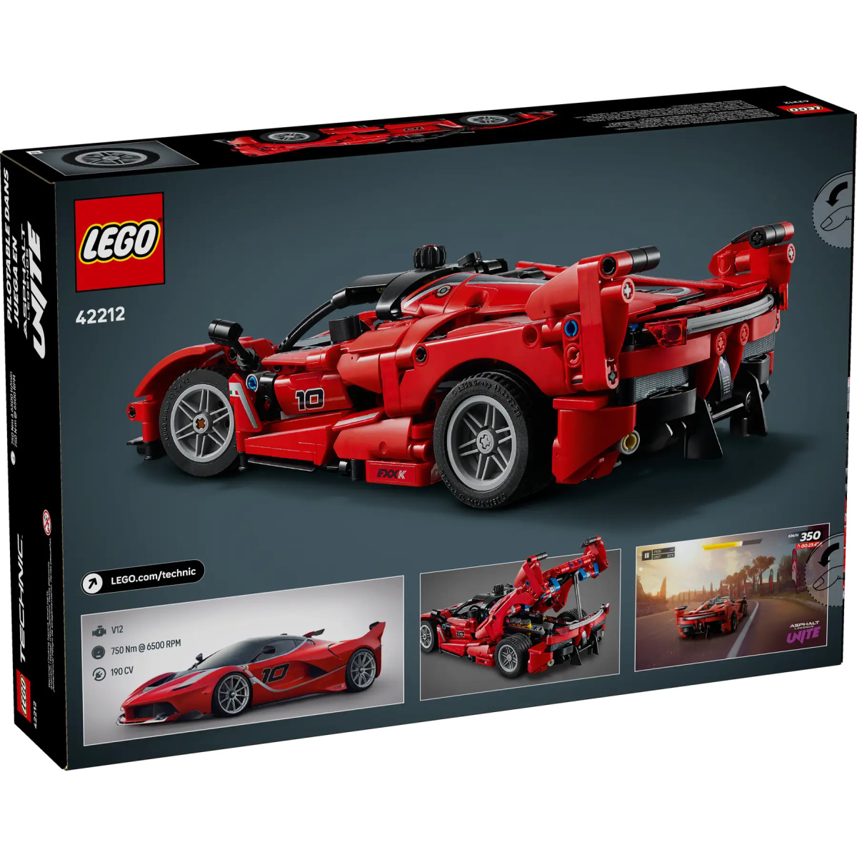 LEGO 42212 TECHNIC FERRARI FXX K