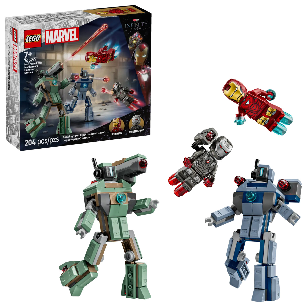 LEGO 76320 SUPER HEROES IRON MAN I WAR MACHINE