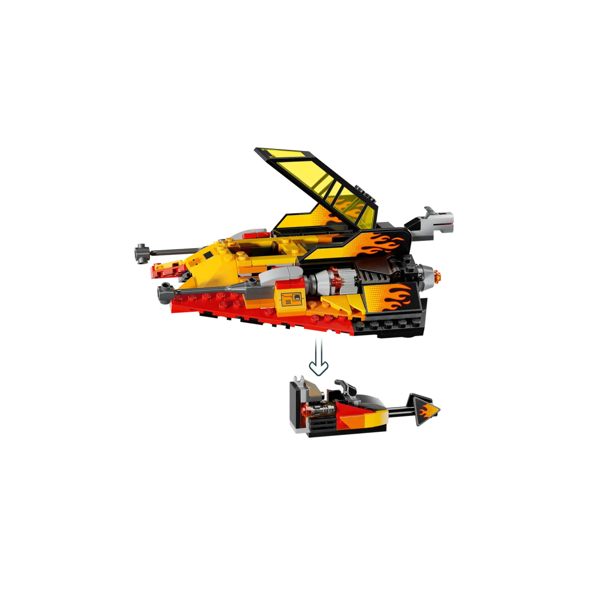 LEGO 75414 STAR WARS PŁOMIENNY ŚMIGACZ ŚNIEŻNY