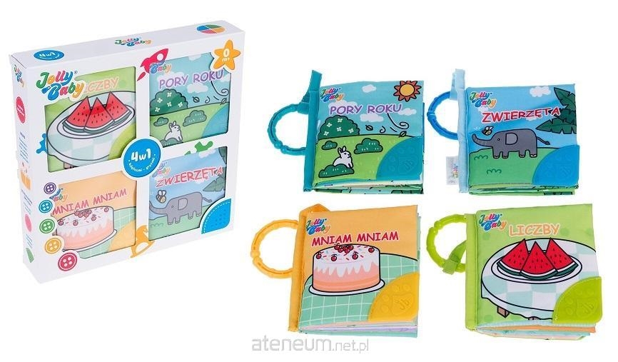 DUMEL 4W1 KSIĄŻECZKI GRYZAKI