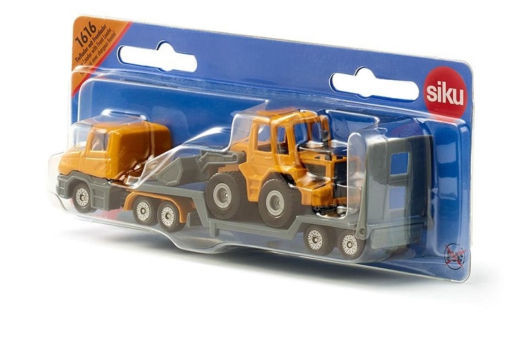 SIKU 1616 LAWETA Z ŁADOWARKĄ