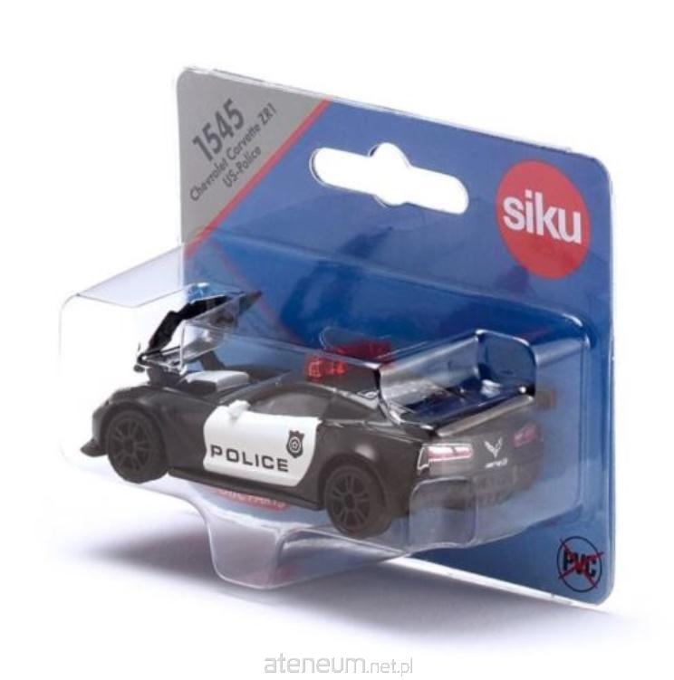 SIKU 1545 CHEVROLET CARVETTE ZR1 POLICJA