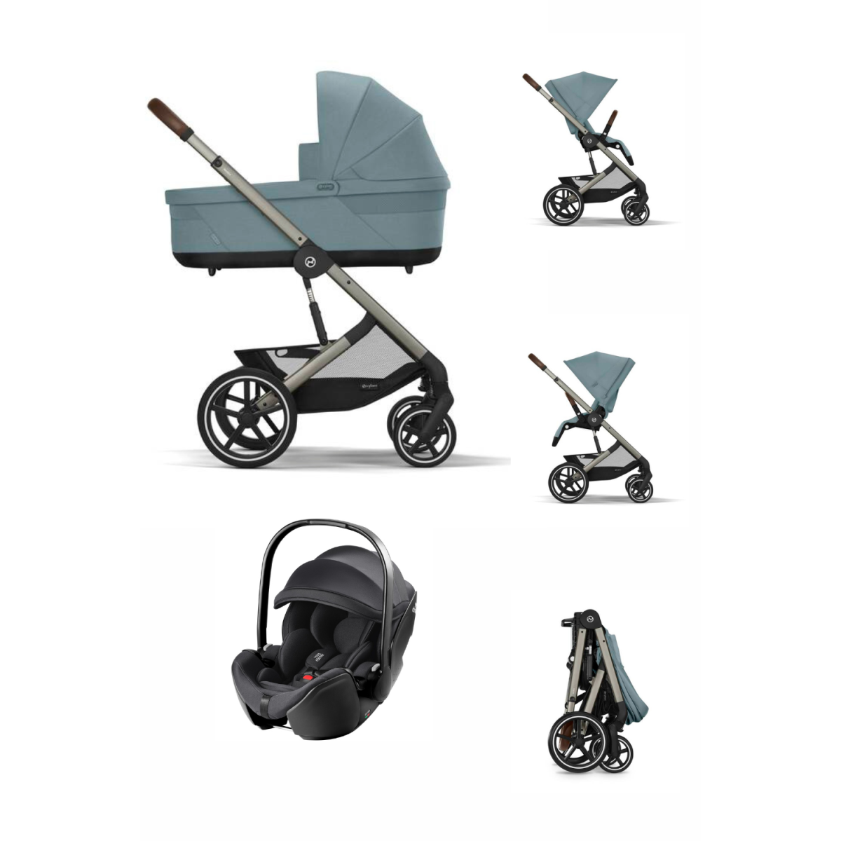 ZESTAW 3W1 CYBEX BALIOS S LUX + BRITAX BABY SAFE PRO