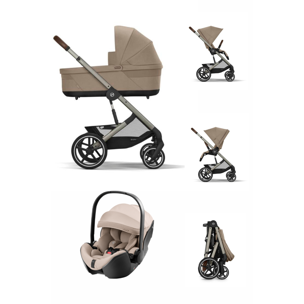 ZESTAW 3W1 CYBEX BALIOS S LUX + BRITAX BABY SAFE PRO
