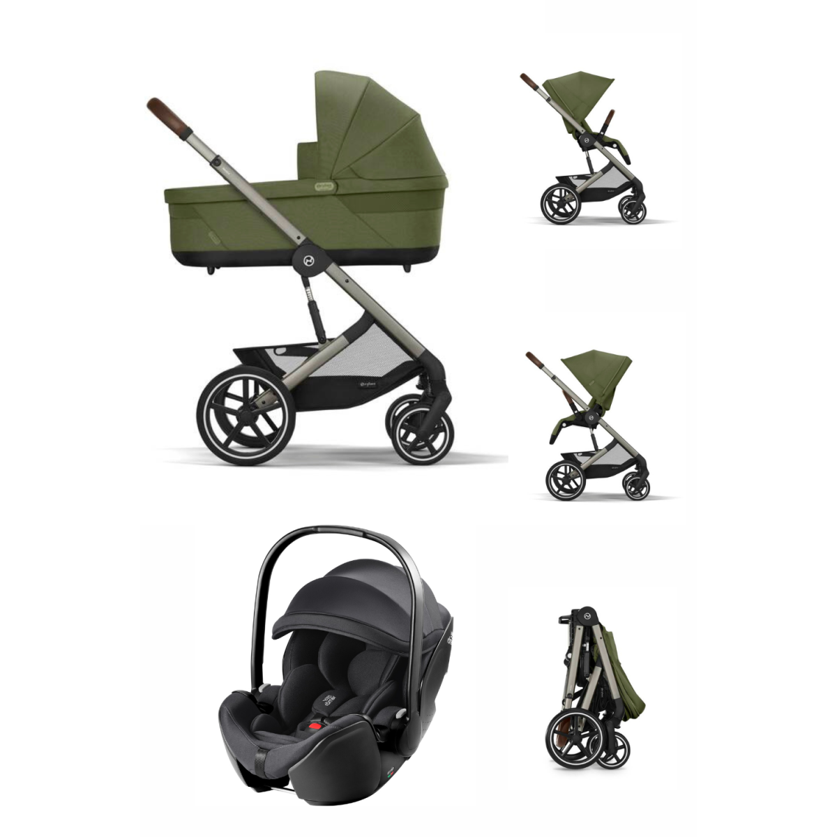 ZESTAW 3W1 CYBEX BALIOS S LUX + BRITAX BABY SAFE PRO