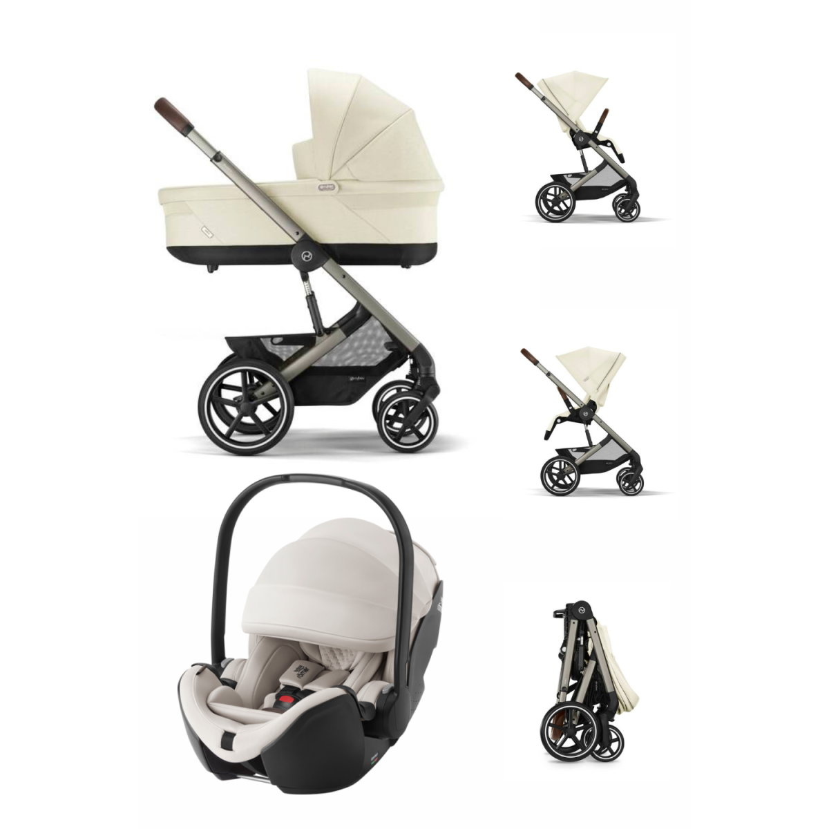 ZESTAW 3W1 CYBEX BALIOS S LUX + BRITAX BABY SAFE PRO