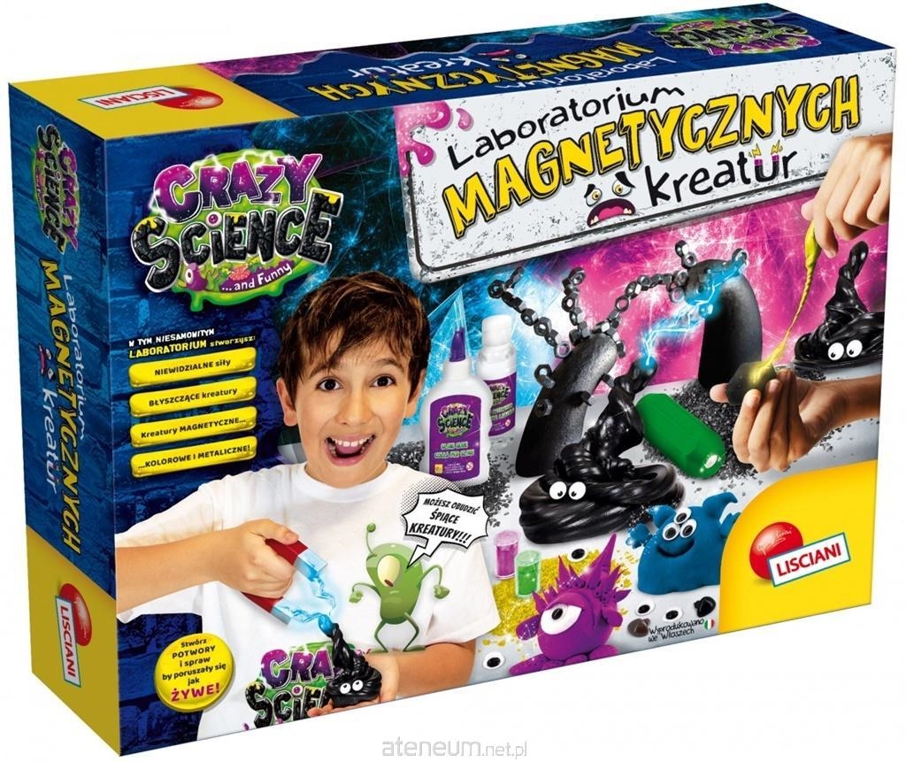 Lisciani Crazy Science Labor.magnet.kreatur 73061