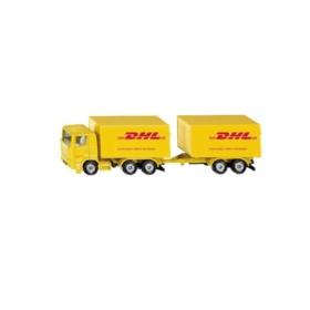 1694 SIKU CIĘŻARÓWKA Z PRZYCZEPĄ DHL