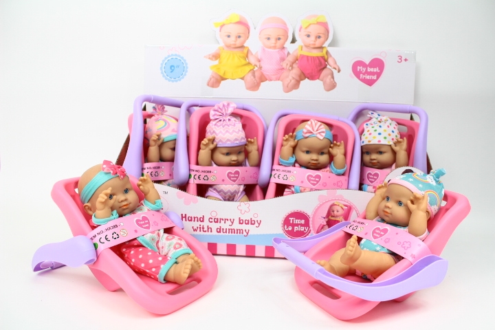 Lalka w nosidelku 1szt 1315134 51342