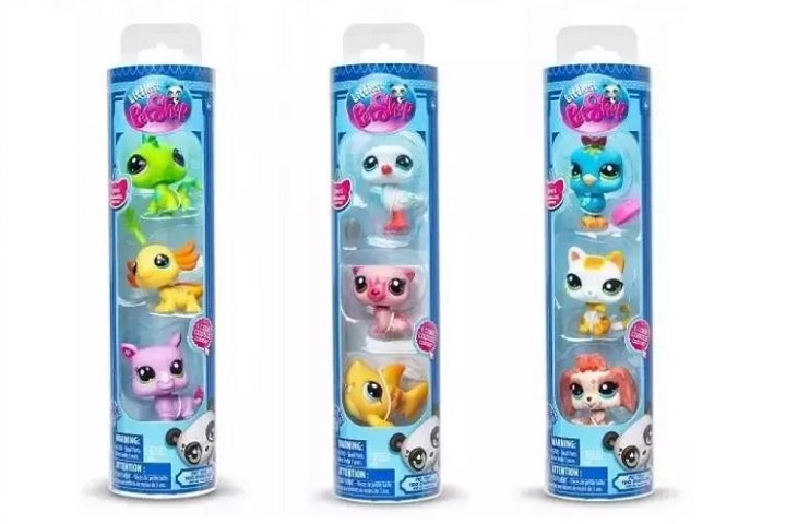 LITTLEST PET SHOP FIGURKI 3 PAK