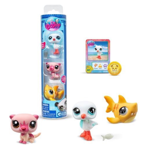 LITTLEST PET SHOP FIGURKI 3 PAK