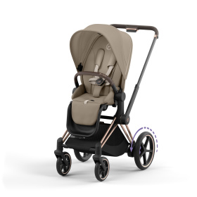 CYBEX E-PRIAM 4.0 COZY BEIGE ROSE GOLD 2W1