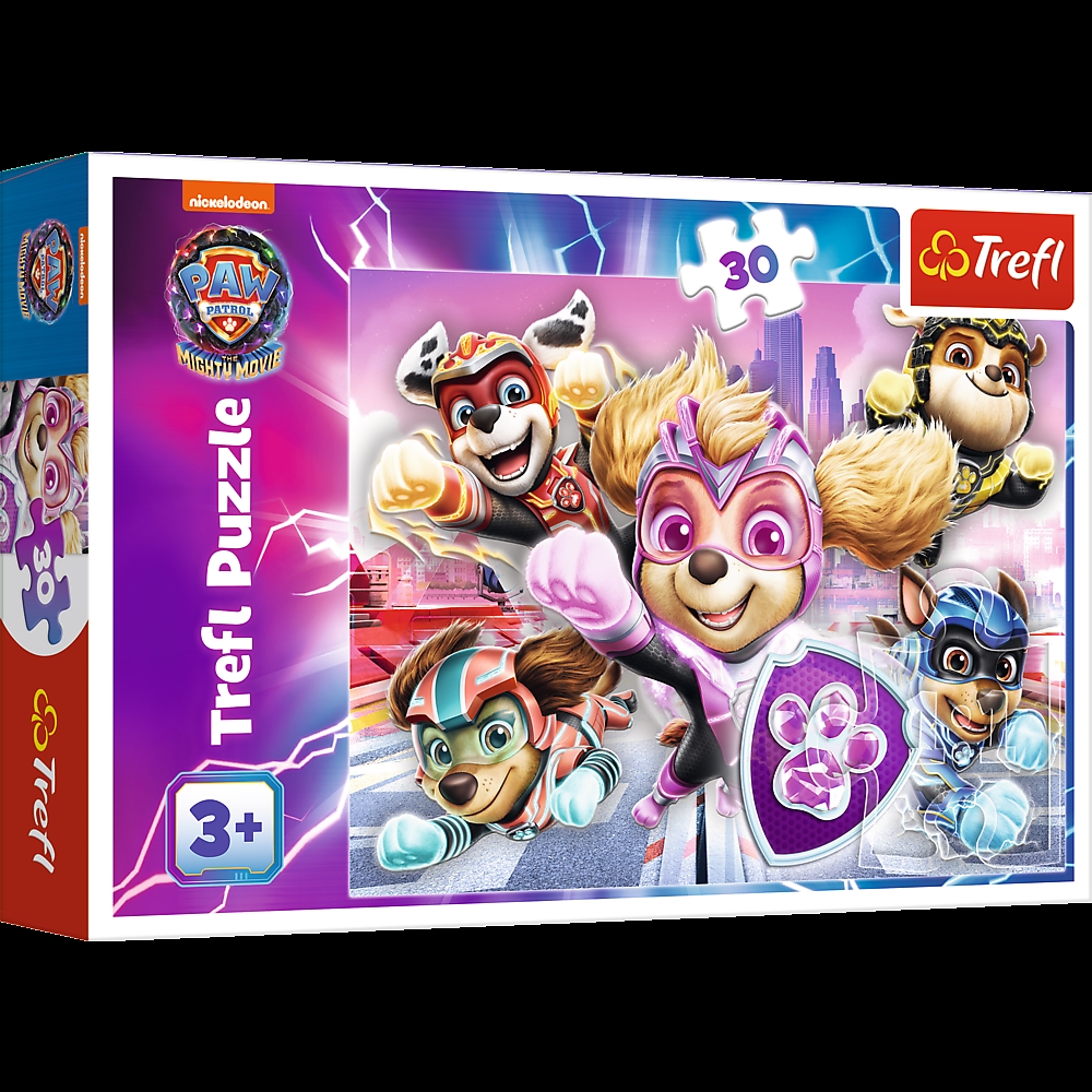Puzzle 30 el. Bohaterowie Miasta Psi Patrol Trefl