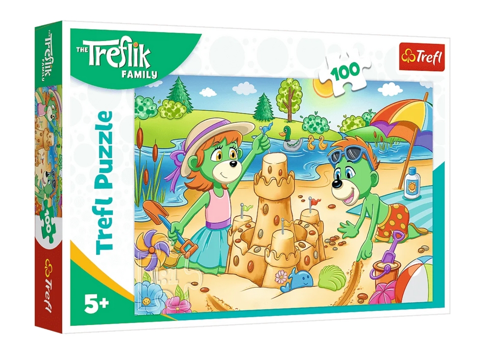 Puzzle - 100 - Dzień Treflików - KAZSTUDIO SA Rodz