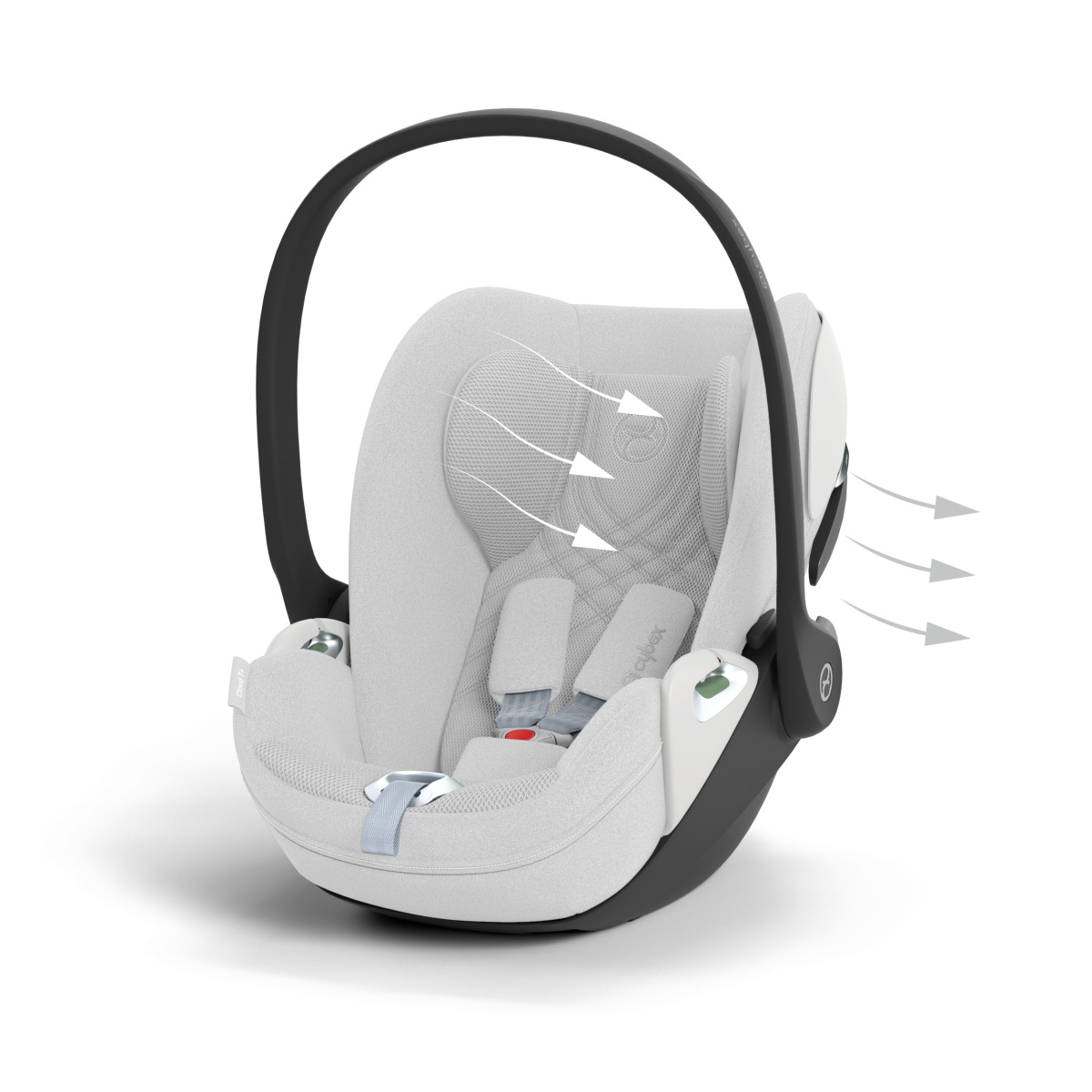 CYBEX CLOUD T I-SIZE PLUS PLATINUM WHITE