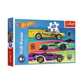 Puzzle Hot Wheels 60 el. Wyścig Trefl 17389
