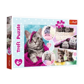 Puzzle 160 el. Urocze kotki 15371