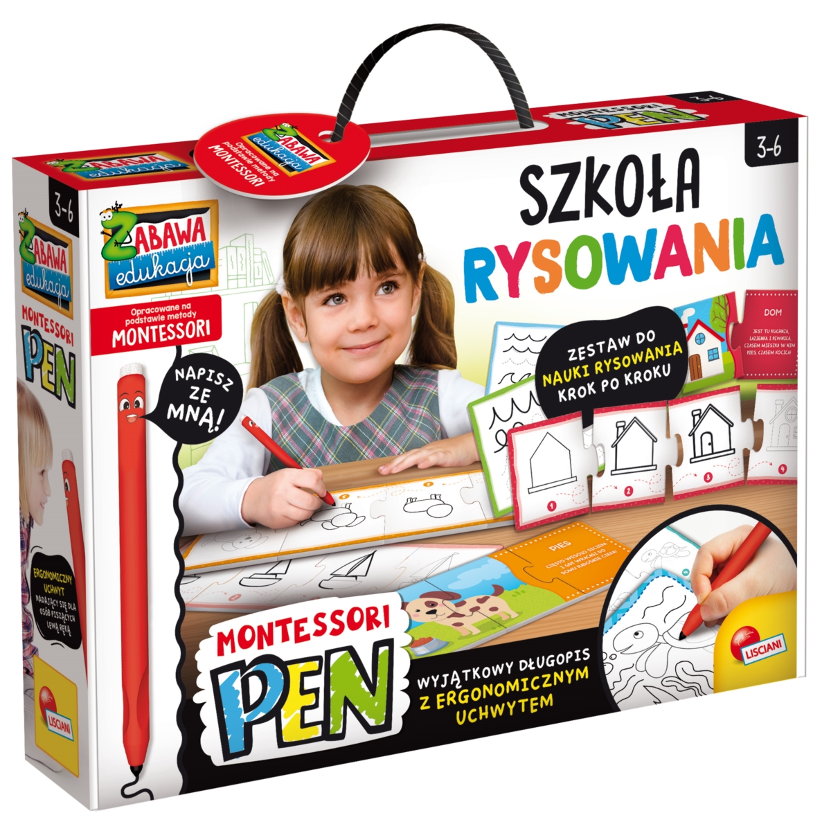 Lisciani Montessori Szkoła rysowania 101696 06578