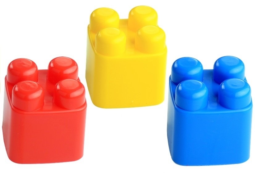 Polesie Klocki Maluch 28 Elementów Duże 61782