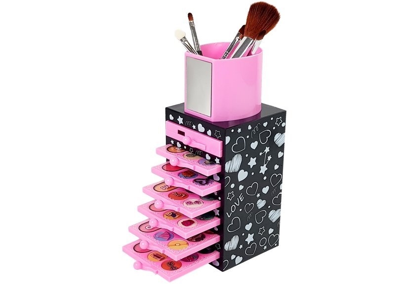 Zestaw Piękności Makijaż Błyszczyk Cienie Do Powie