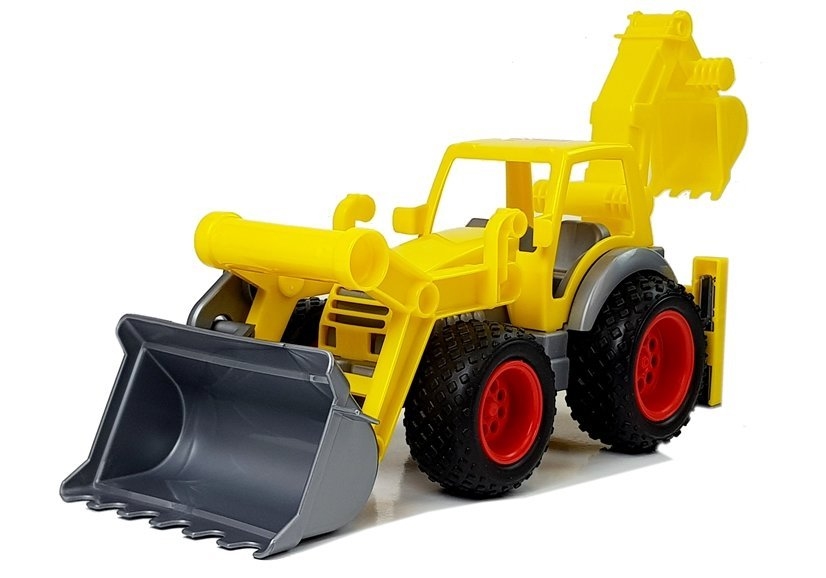 Traktor Koparka Łyżka Gumowe Koła 