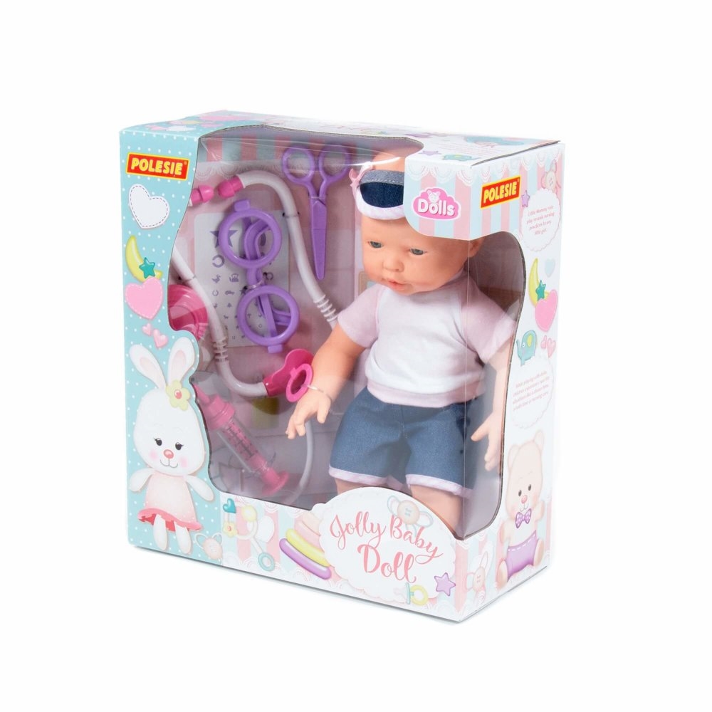 Bobas Lalka Ze Smoczkiem Zestaw Lekarski Stetoskop