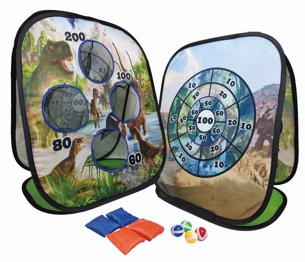 Gra Zręcznościowa 2w1 Tarcza Rzut Do Celu Woreczki