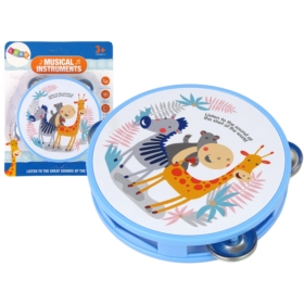 Muzyczny Bębenek Tamburyn Dla Dzieci Zwierzątka