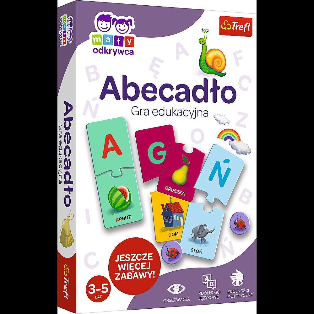 GRA TREFL ABECADŁO MAŁY ODKRYWCA