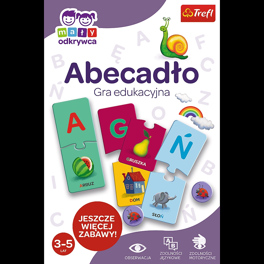 GRA TREFL ABECADŁO MAŁY ODKRYWCA