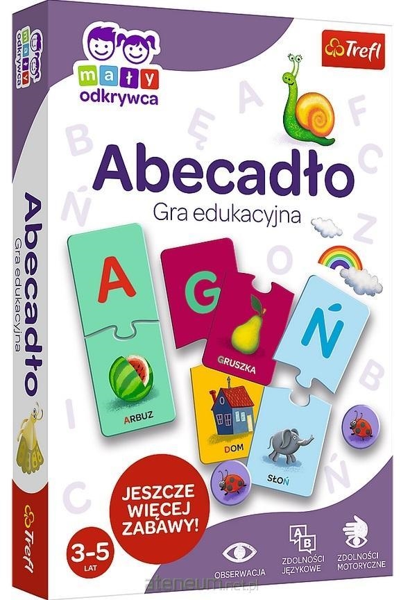 GRA TREFL ABECADŁO MAŁY ODKRYWCA