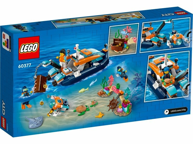 60377 LEGO CITY Łodź Badawcza P3