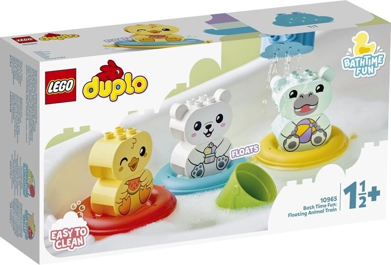 Klocki LEGO DUPLO 10965 Zabawa W Kąpieli: Pływający Pociąg