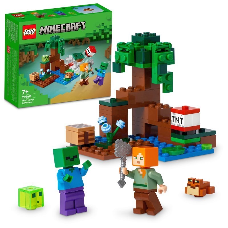 Klocki LEGO MINECRAFT Przygoda Na Mokradłach P4 21