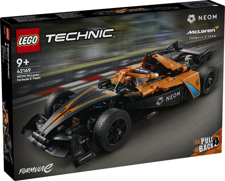 Klocki LEGO TECHNIC NEOM MCLAREN FORMULA E RACE CA